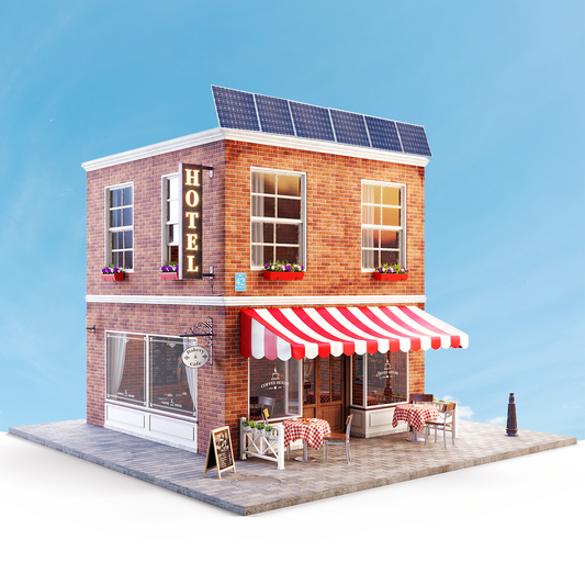 Kit de 6 paneles solares de 550 W Tarifa PDBT Comercial